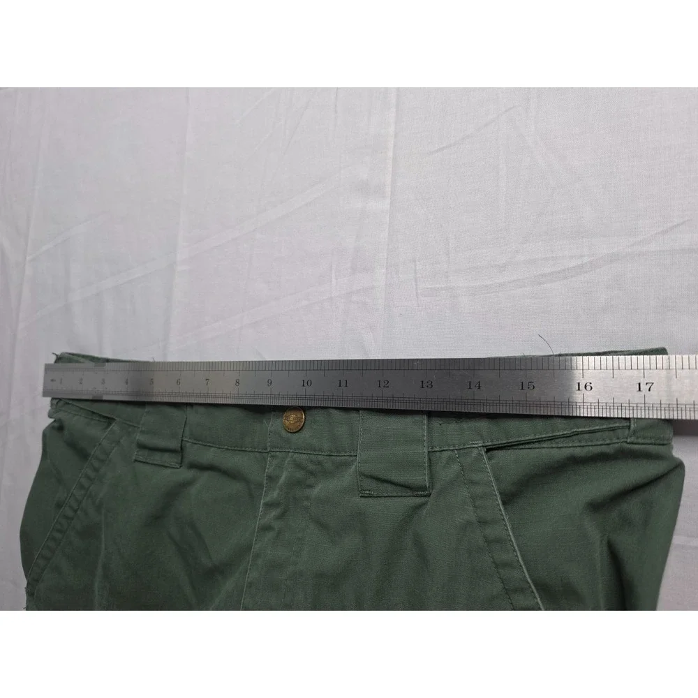 Tru-Spec Cargo Pants Men's 30x30 Olive Green Cotton Ripstop Straight Leg Hiking